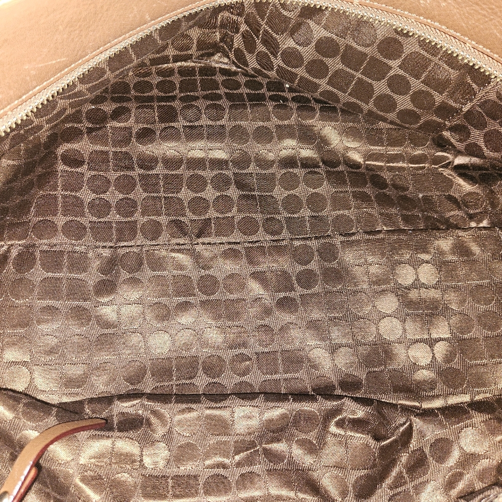 ☆ SOLD ☆ Kate Spade NY Berkshire Road Stevie Stratford Satchel Brown Leather - Picture 11 of 16